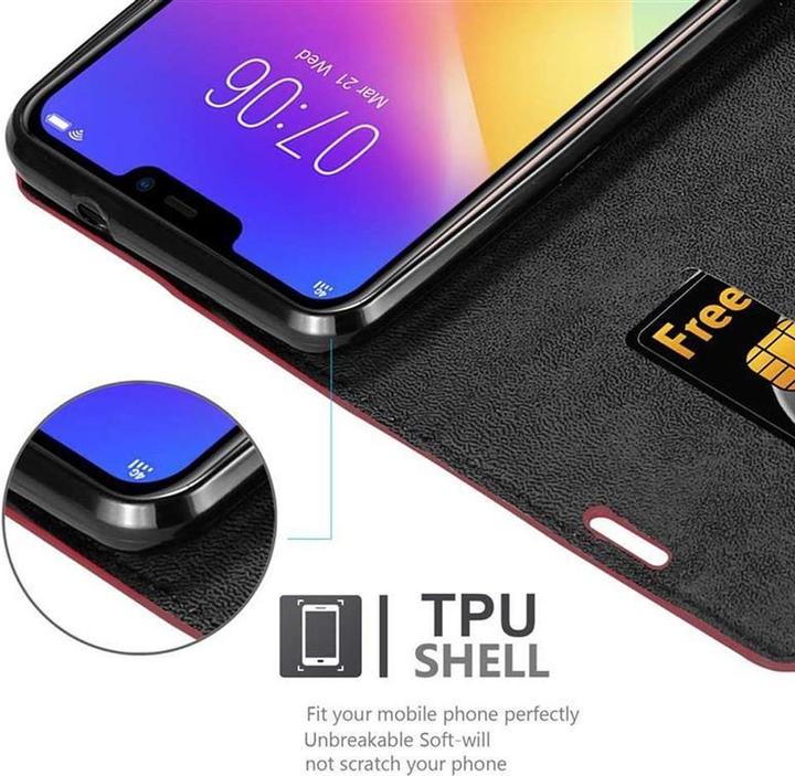 Produktbild Cadorabo Book Invisible Magnet Cover (Vivo Y81i)