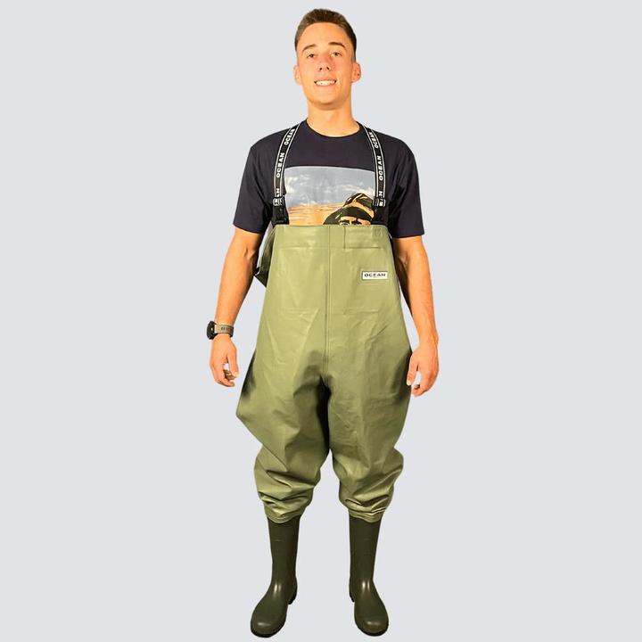 Image du produit Ocean Waders Classic Wide S5, light olive, taille 47 (47)