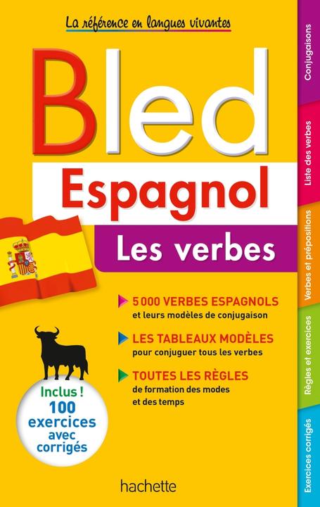 Immagine prodotto Bled espagnol : les verbes (Francese, Gonzalez Hermoso Alfredo, Cuenot Jean-Rémy, 2021)
