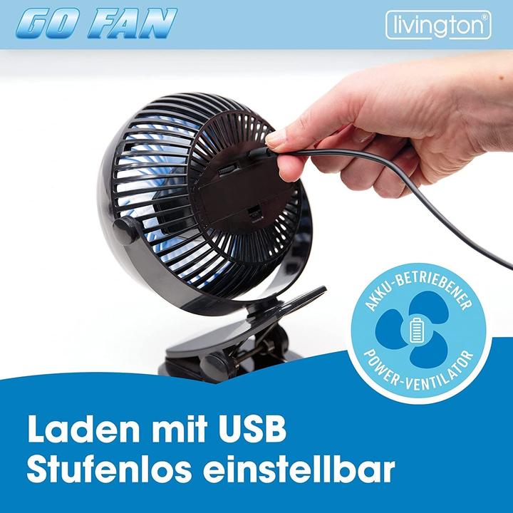 Produktbild Livington Go Fan (70 dB)