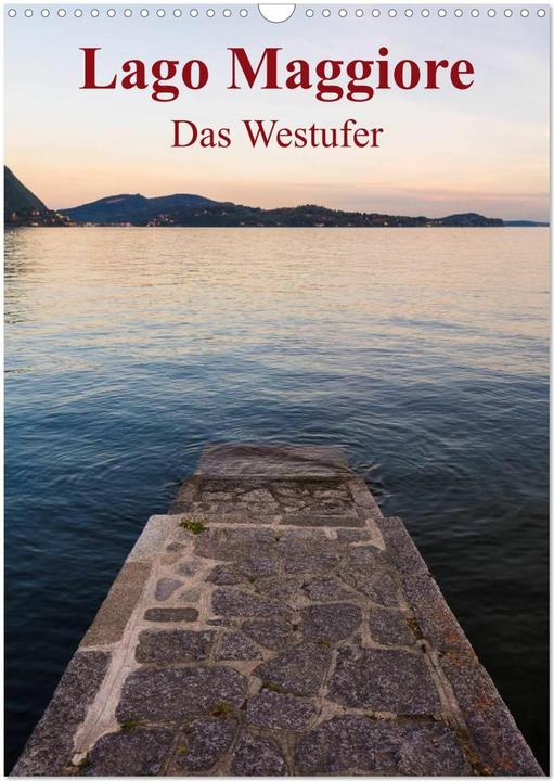 Produktbild Lago Maggiore - Das Westufer (Wandkalender 2025 DIN A3 hoch), Monatskalender (A3, Deutsch)