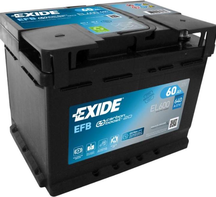 Produktbild Exide Start-Stop EFB (12 V, 60 Ah, 640 A)