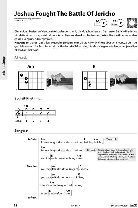 Produktbild Let's Play Guitar (Deutsch, Alexander Espinosa, 2011)
