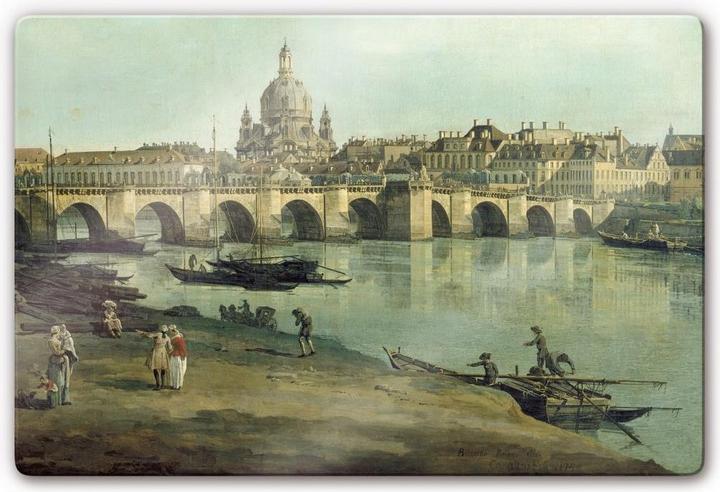 Immagine prodotto Trenddeko Canaletto - Dresda dalla riva destra dell'Elba (60 x 40 cm)