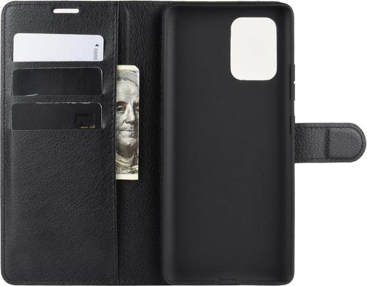 Produktbild Cover-Discount Galaxy S10 Lite - Leder Etui Hülle schwarz (Samsung Galaxy S10 Lite)