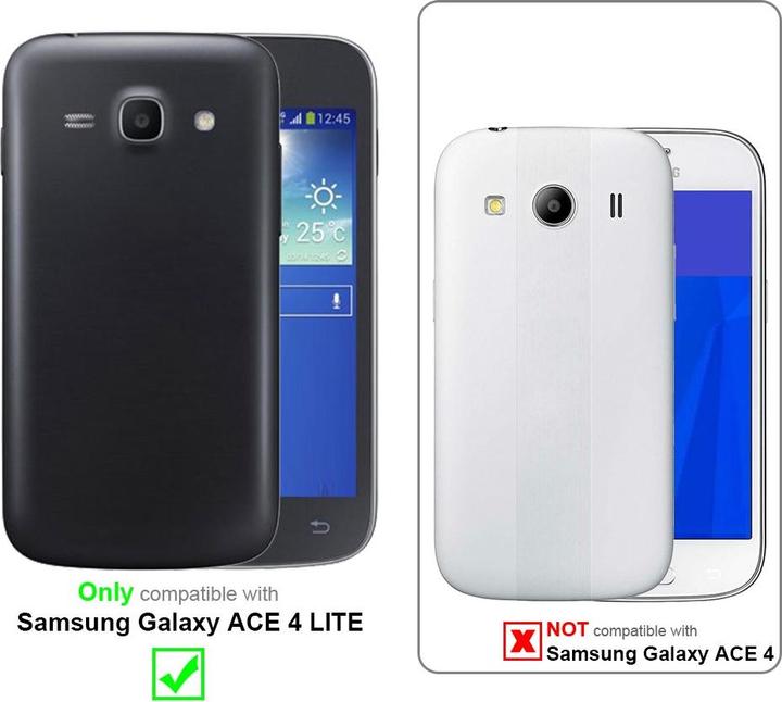 Actual product image Cadorabo Chain case for Samsung Galaxy ACE 4 LITE necklace cover adjustable