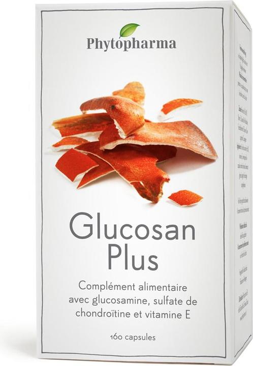 Image du produit Phytopharma Glucosan PLUS avec glucosamine et chondroïtine pour les articulations (160 pièce(s), Capsules, 127 g)