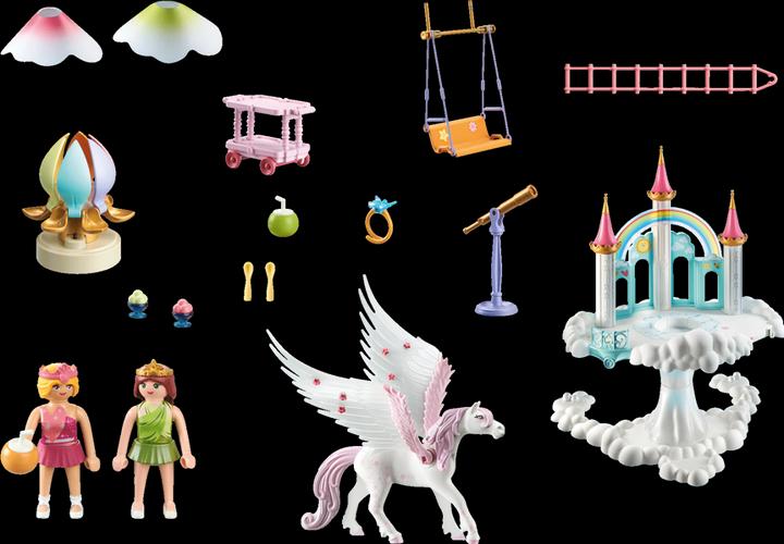 Actual product image Playmobil Heavenly Rainbow Castle (71359, Playmobil Princess)