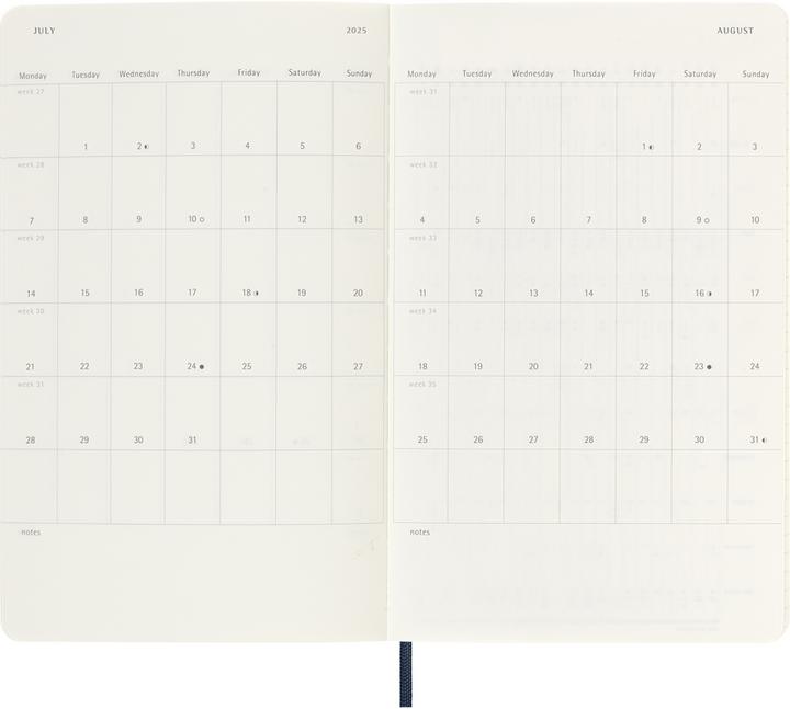 Actual product image Moleskine Notebook (A5, English)