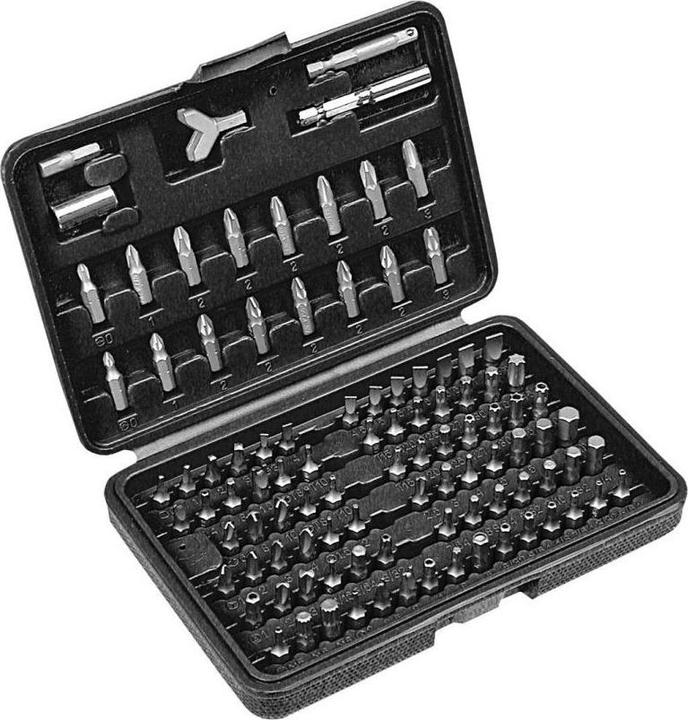 Actual product image TOP Screwdriver bit set 100 pcs. (39D358)