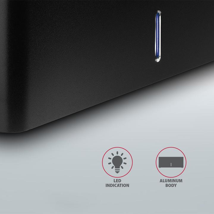 Actual product image Axagon ADSA-SN Storage Drive Docking Station USB 3.2 Gen 1 (3.1 Gen 1) Type-A Black (3.5")