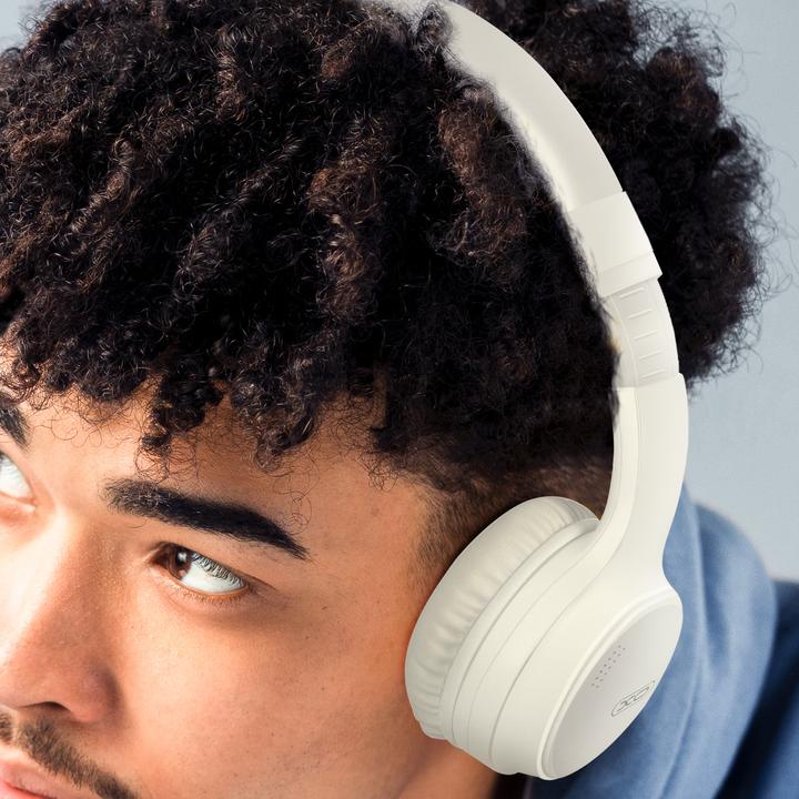 Produktbild xO Bluetooth-Kopfhörer BE41 weiss ANC (ANC, 8760 h, Kabellos)