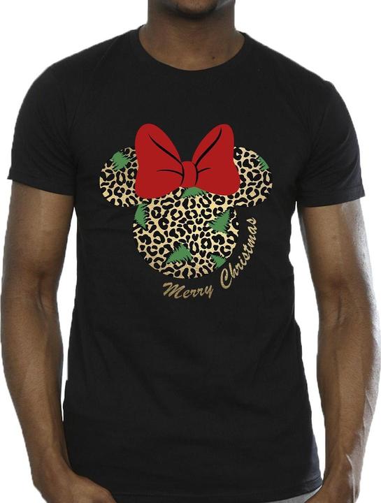 Image du produit Disney - T-shirt MINNIE MOUSE LEOPARD CHRISTMAS - Homme (4XL)