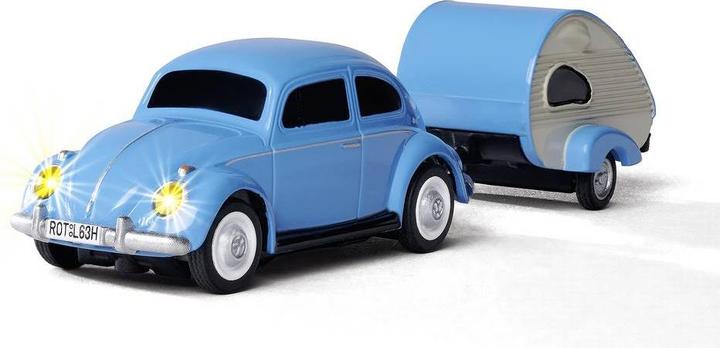 Actual product image Carson 1:87 VW Beetle w. trailer 2.4G 100% RTR (RTR Ready-to-Run)