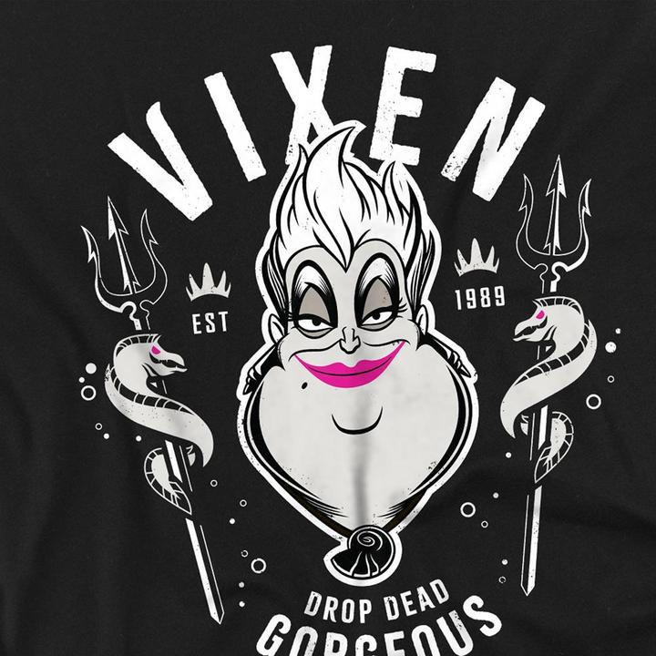 Actual product image Disney Villains Unisex Adult Drop Dead Gorgeous Ursula T-Shirt (XL)