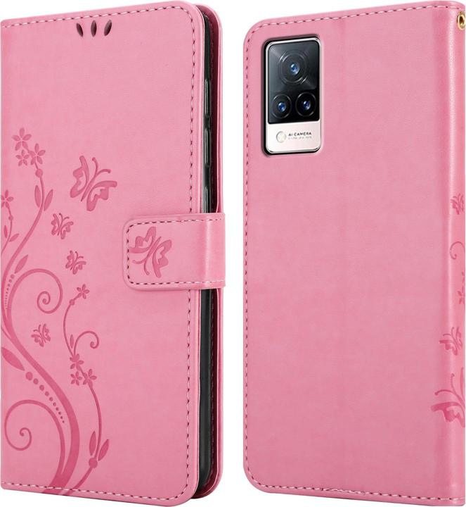 Image du produit Cadorabo Pochette Flower Book (Vivo V21)