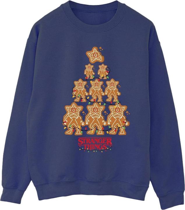 Actual product image Netflix Womens/Ladies Stranger Things Gingerbread Sweatshirt (L)