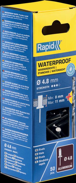 Actual product image Rapid Waterproof blind rivet Ø 4.8 x 14 mm