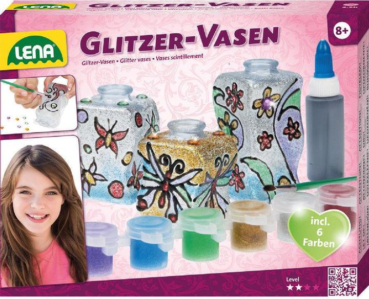 Actual product image Lena Glitter Vases
