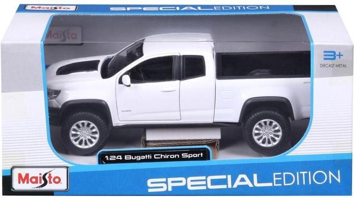 Produktbild Maisto Chevrolet Colorado ZR2 1/24 weiss