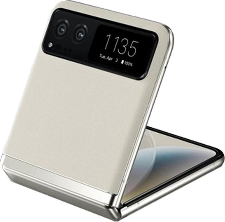 Image du produit Motorola Razr 40 (256 Go, Crème vanille, 6.90", SIM + eSIM, 64 Mpx, 5G)