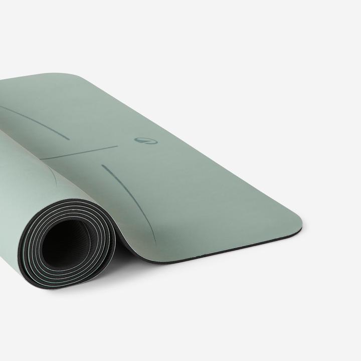 Produktbild Kimjaly Yogamatte extrem rutschfest 185 cm × 65 cm × 4 mm - dunkelgrün (4 mm)