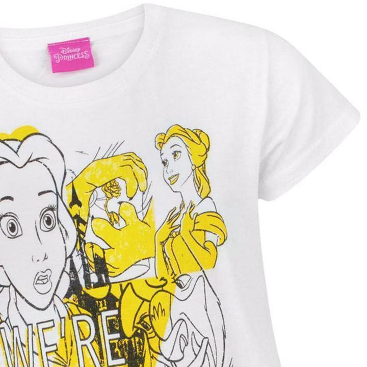 Actual product image Beauty And The Beast We Are Together Now TShirt girls (116)