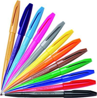Produktbild Pentel Faserschreiber Sign Pen (Braun, 1 x)
