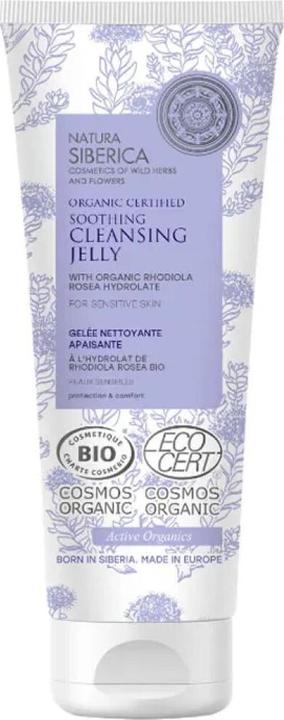Actual product image Natura Siberica Organic certified soothing cleansing gel for sensitive skin, 140 ml (Foam, 140 ml)