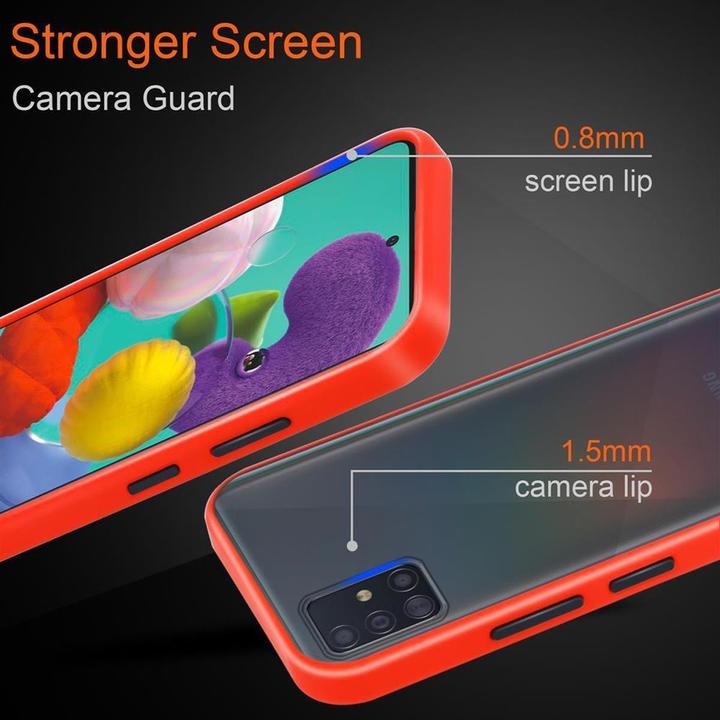 Actual product image Cadorabo Hybrid Matt Cover (Samsung Galaxy M40s)