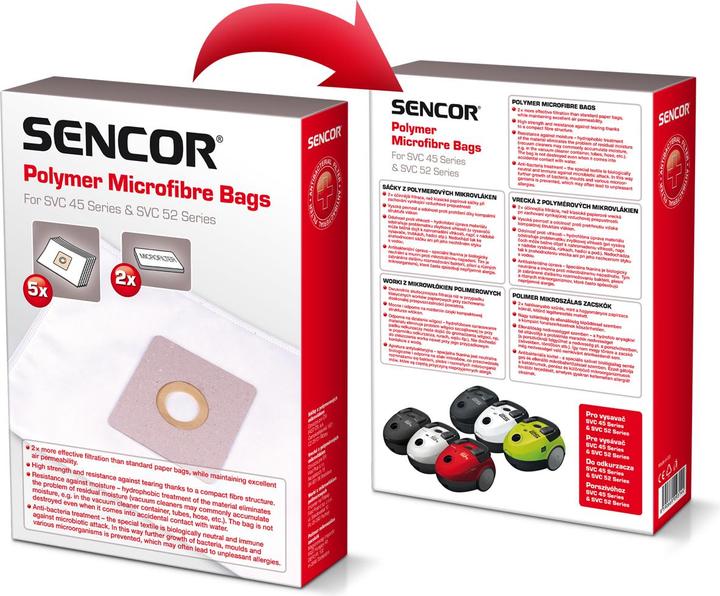 Actual product image Sencor SVC 45/52 vacuum accessory/supply (5 x)