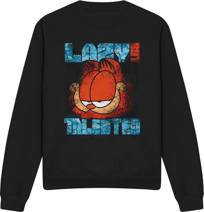 Immagine prodotto Garfield Lazy But Talented Felpa Effetto invecchiato Adulto Unisex (XXL)