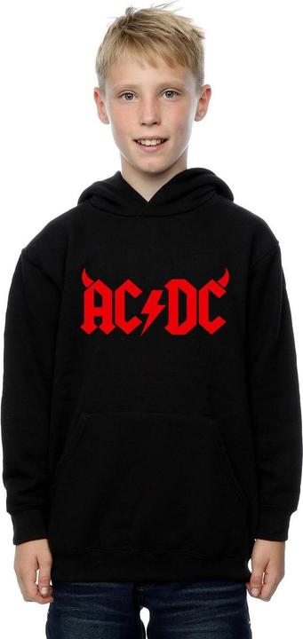 Actual product image AC/DC Boys Horns Logo Hoodie (152, 158)