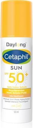 Produktbild Daylong Cetaphil sun SPF 50+ Multi-Schutz-Fluid Gesicht, 50 ml Lotion (Sonnenlotion, SPF 50+, 50 ml)