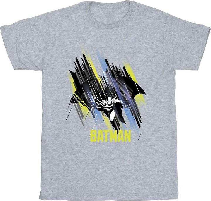Actual product image Girls Batman Flying Batman Cotton T-Shirt (140, 146)