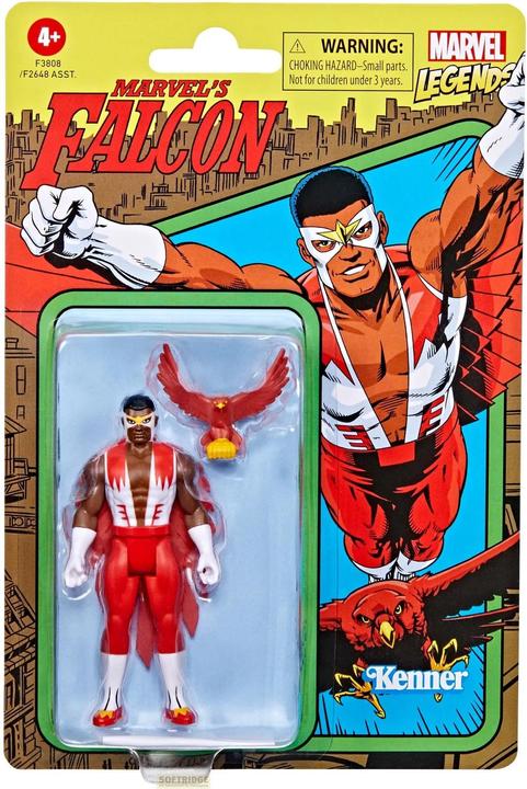 Immagine prodotto Hasbro Marvel Legends Series 9,5 cm grande Retro 375 Collection Marvel's Falcon action figure