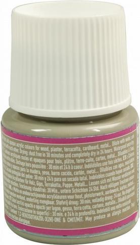 Actual product image Pebeo Deco Matt acrylic paint (Grey, 45 ml)