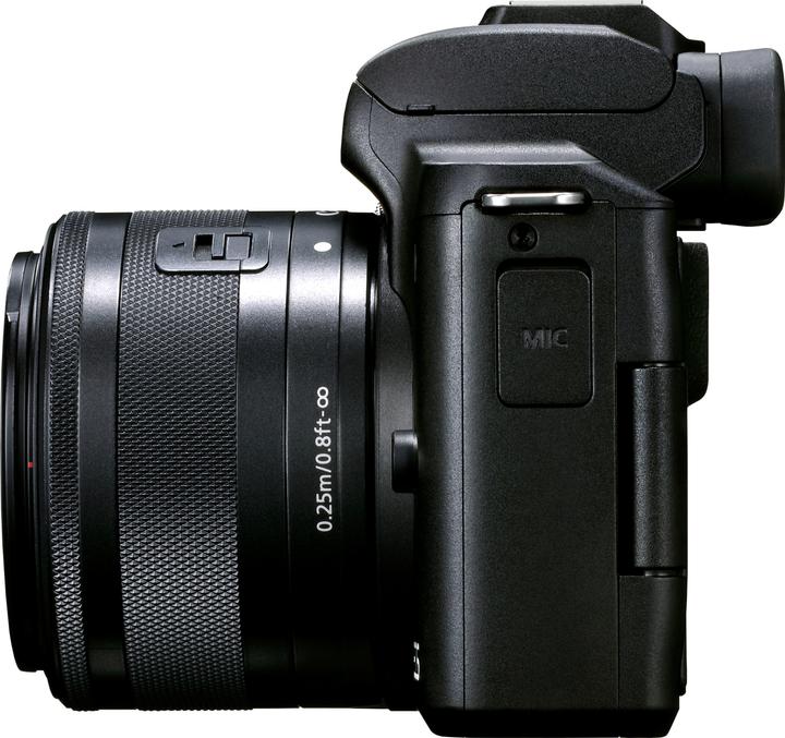 Produktbild Canon EOS M50 Mark II (15 - 45 mm, 24 Mpx, APS-C / DX)