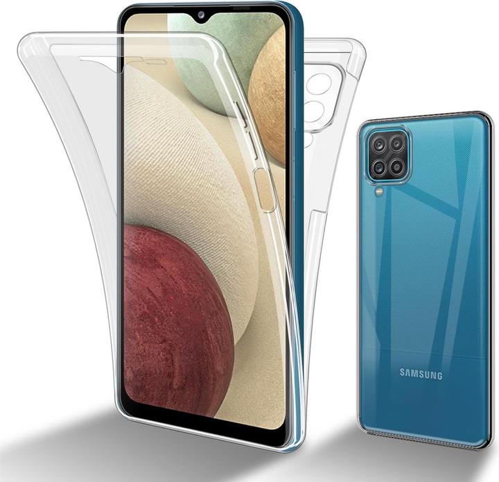 Actual product image Cadorabo TPU 360 Degree Case Cover (Samsung Galaxy A12, Samsung Galaxy M12)