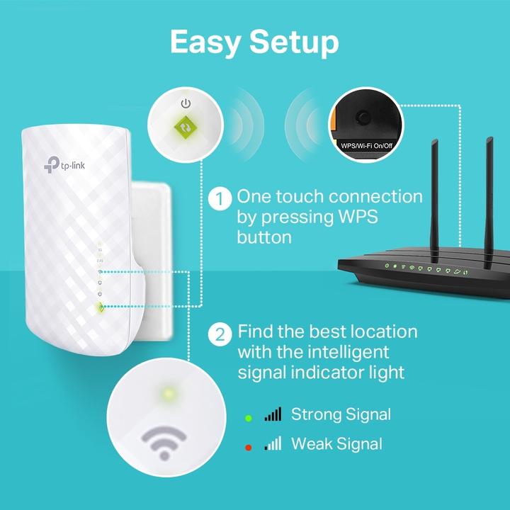 Immagine prodotto TP-Link RE220 (433 Mbit/s, 300 Mbit/s)