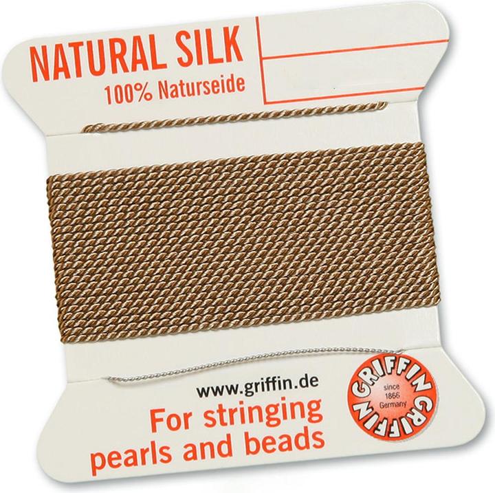 Image du produit Leyda 2 mètres de soie naturelle avec aiguille