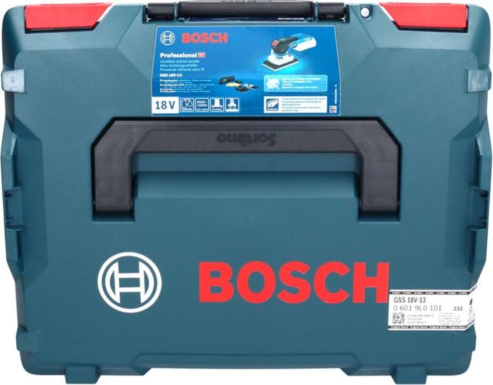 Produktbild Bosch Professional Bosch GSS 18V-13 Akku Schwingschleifer 18 V + 1x ProCORE Akku 4,0 Ah + LadegerÃ¤t + L-BOXX (Schwingschleifer)