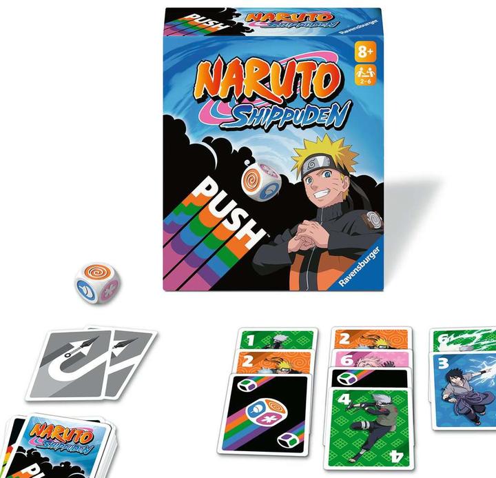 Actual product image Ravensburger Naruto Shippuden PUSH (Multilingual)
