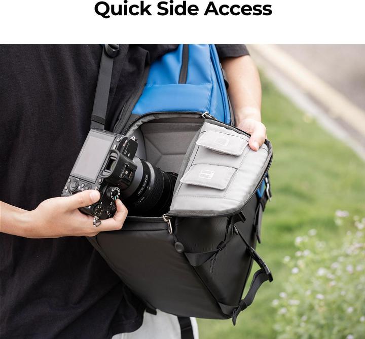 Image du produit K&F Concept Concept Beta Backpack 20l Photo Backpack - Bleu (Sac à dos photo, 20 l)