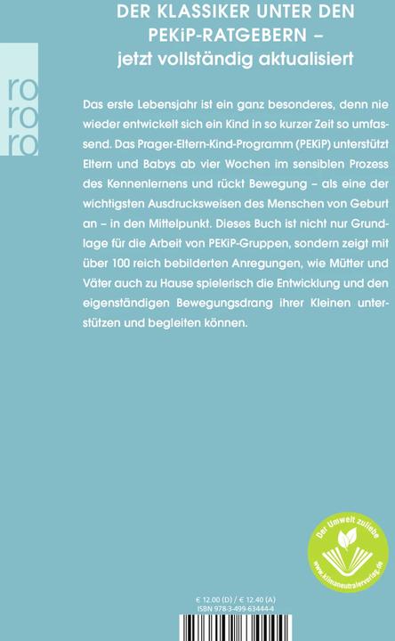 Actual product image PEKiP: Spiel und Bewegung mit Babys (German, Liesel Polinski, 2019)