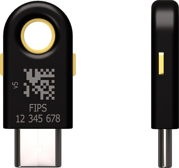 Actual product image Yubico YubiKey 5C FIPS (USB-C)