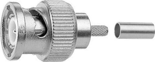 Telegärtner BNC-Kabelstecker Crimp G05 50 Ohm, crimp/crimp, Professional, A0205, G05 (RG-223/U), UG-1786/U