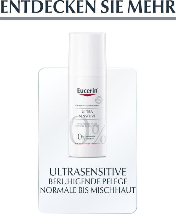 Immagine prodotto Eucerin Trattamento lenitivo ultra sensibile per la pelle secca (50 ml, Crema da giorno)