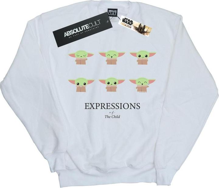 Star Wars The Mandalorian Expressions Of The Child Sweatshirt Mädchen