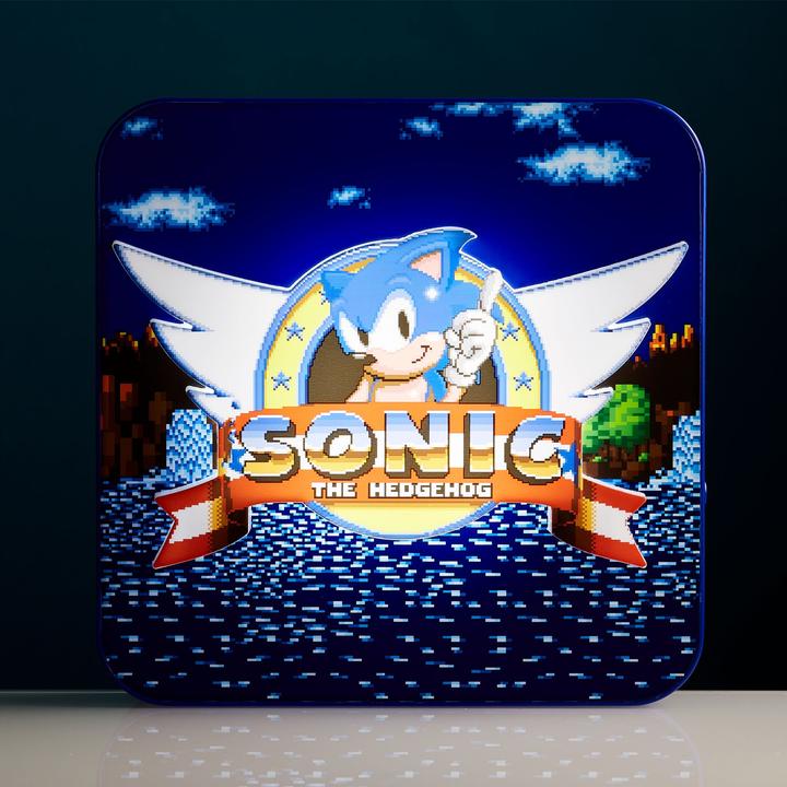 Actual product image Numskull SEGA - Lampe de bureau / Applique murale 3D Sonic the Hedgehog